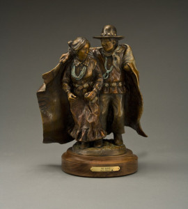 The Dance - Kliewer Woman Western Bronze Sculpture By Susan Kliewer at Mountain Spirit Gallery in Prescott, Arizona