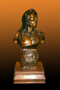 Good Medicine - Kliewer Cow Girl Up Artist Bronze Western Sculpture at Mountain Spirit Gallery in Prescott, Arizona