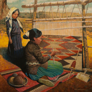 Navajo Weaver- Paul Wenzel