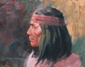 Apache Scout - Oil - Sold